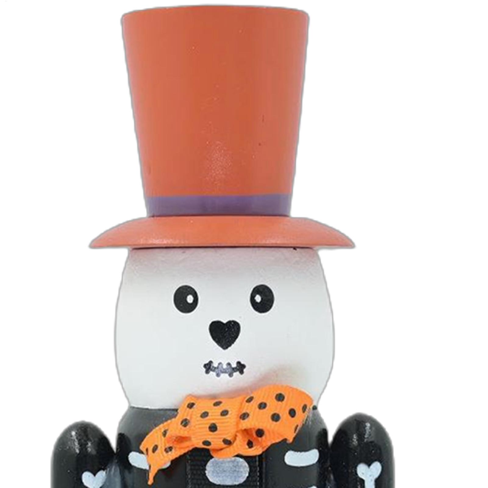 Nutcracker Figurine - 할로윈 나무 장식품, 무시무시한 해골 호박