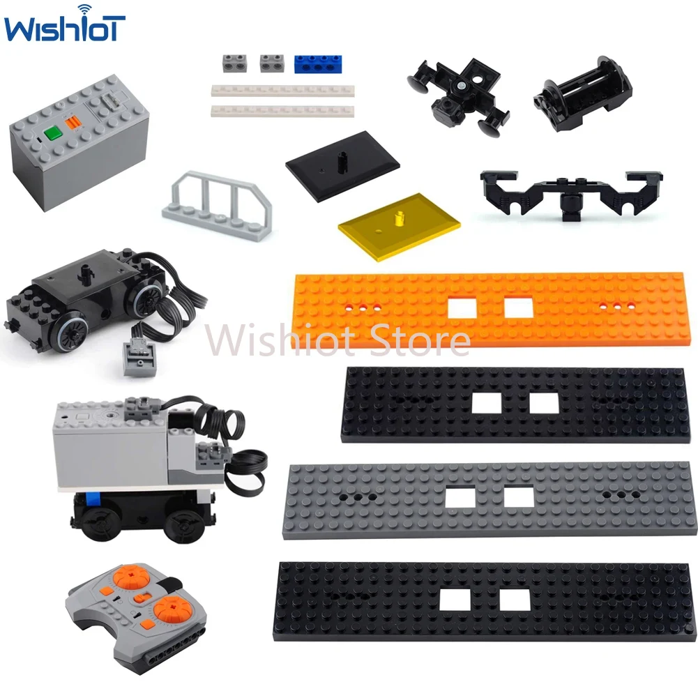 Lego Set Technic - 기술 부품 기차 모터 88002 MOC