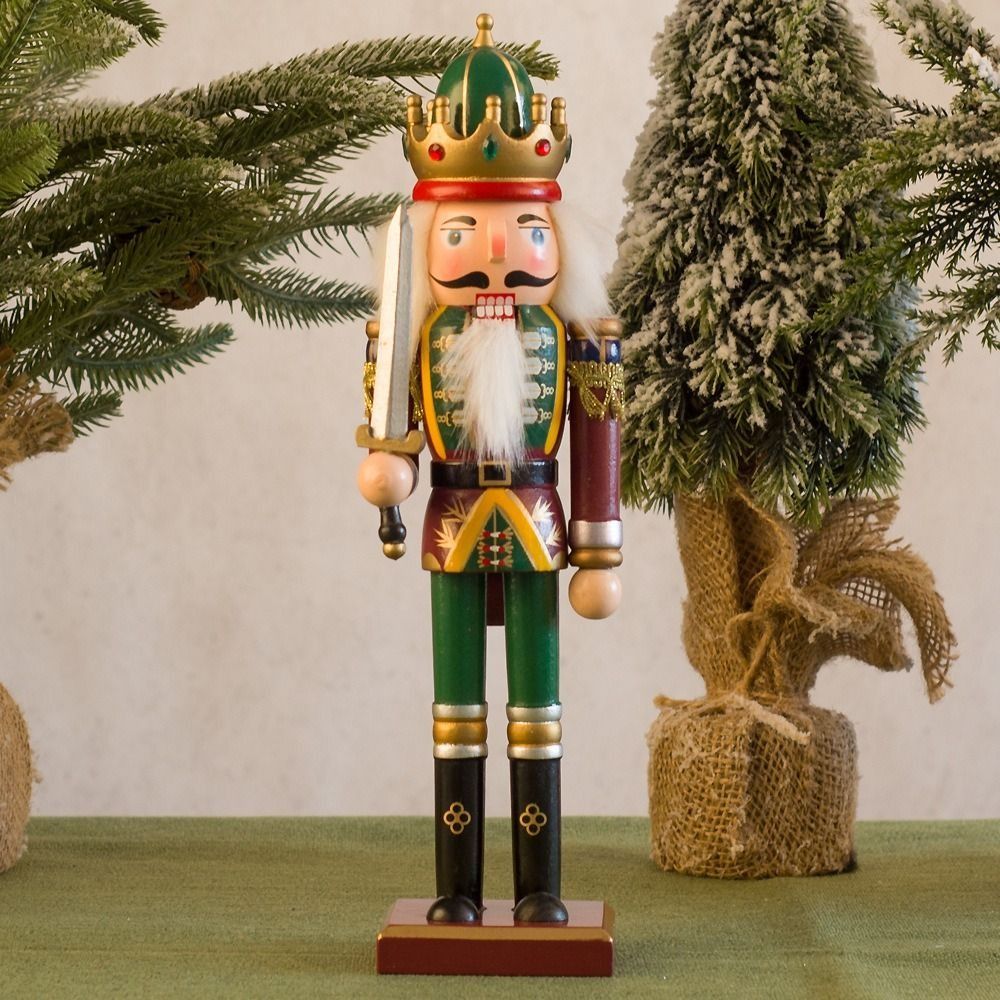 축제 선물 빈티지 크리스마스 호두까기 인형 페인팅된 왕 - Nutcracker Figurine 리뷰 및 가격
