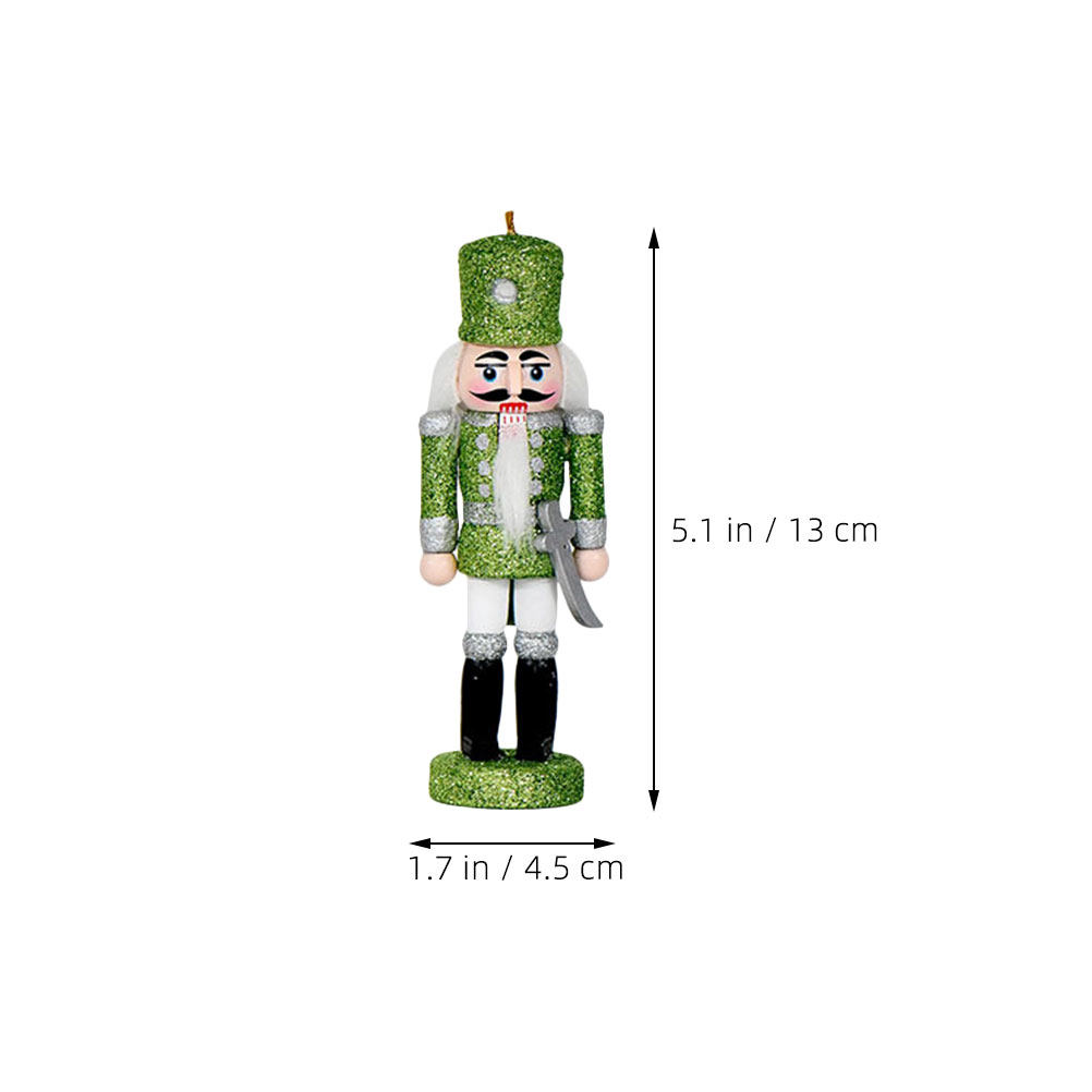 5개입 호두까기 인형 크리스마스 장식품 작은 나무 걸이 - Nutcracker Figurine 리뷰 및 가격