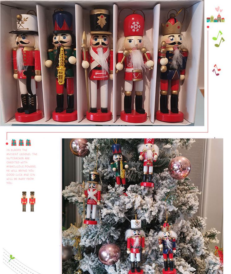 메리 크리스마스 장식 어린이 호두 까기 인형 12cm  - Nutcracker Figurine 리뷰 및 가격