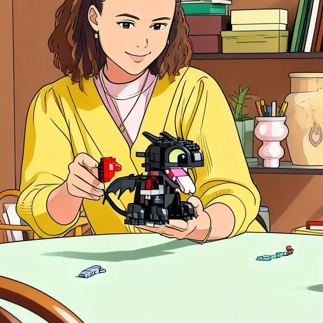 새로운 DIY 핫세일 784피스 드래곤 조립 장난감,  - Lego Set Technic 리뷰 및 가격
