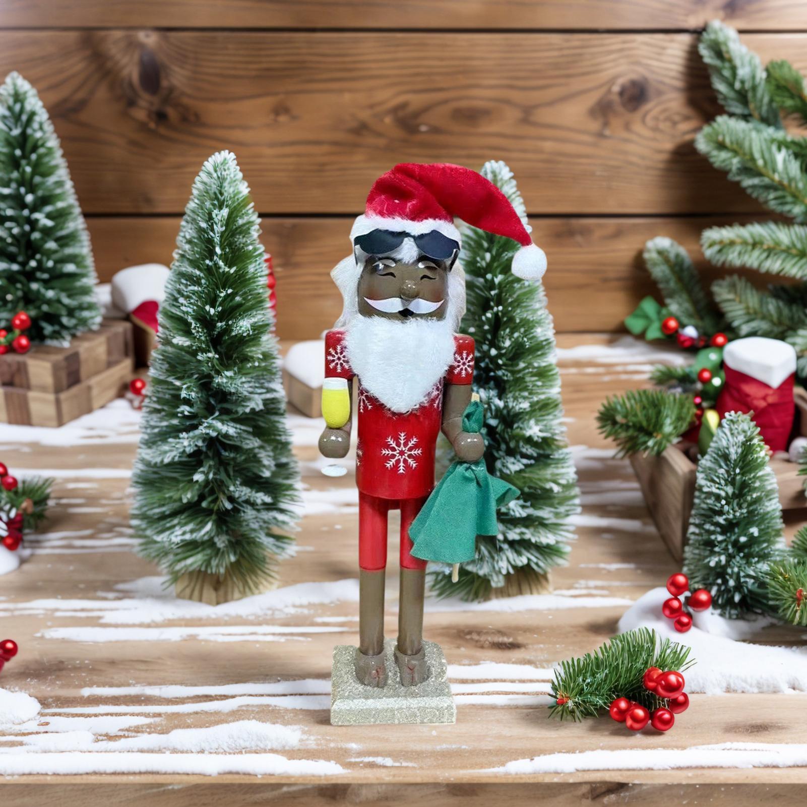 너트크래커 장식품 크리스마스 아프리카 산타 수집품 너트 - Nutcracker Figurine 리뷰 및 가격