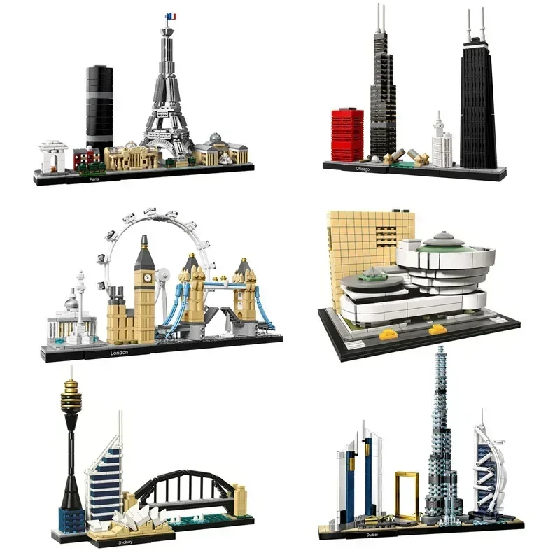 아이디어스 2016-2022 아키텍처 스카이라인 수집용 - Lego Set Technic 리뷰 및 가격