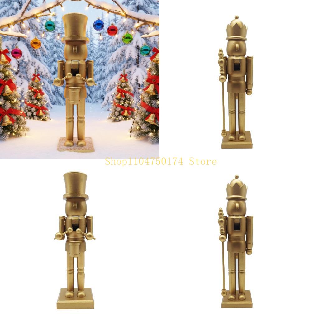 휴일 모임 장식, 자립형 찬장, 선반 또는 벽난로용 금 - Nutcracker Figurine 리뷰 및 가격