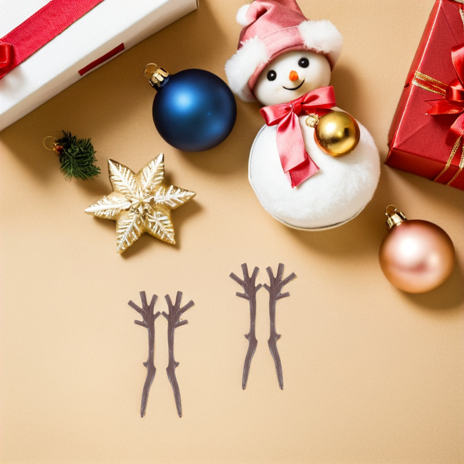 200개 크리스마스 장식 인조 뿔, 건조 나뭇가지, 플 - Christmas Tree Artificial 리뷰 및 가격