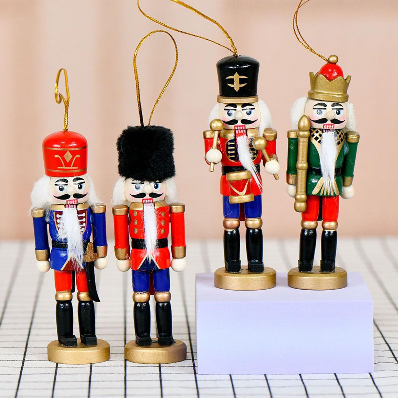 호두까기 인형 크리스마스 장식품 나무 호두까기 인형 4 - Nutcracker Figurine 리뷰 및 가격