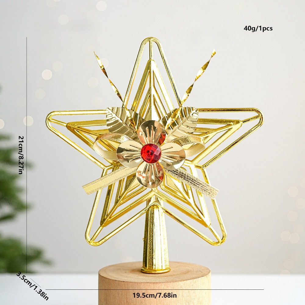 플라스틱 스타 토퍼 전기도금된 밝은 표면 크리스마스 스 - Star Tree Topper 리뷰 및 가격
