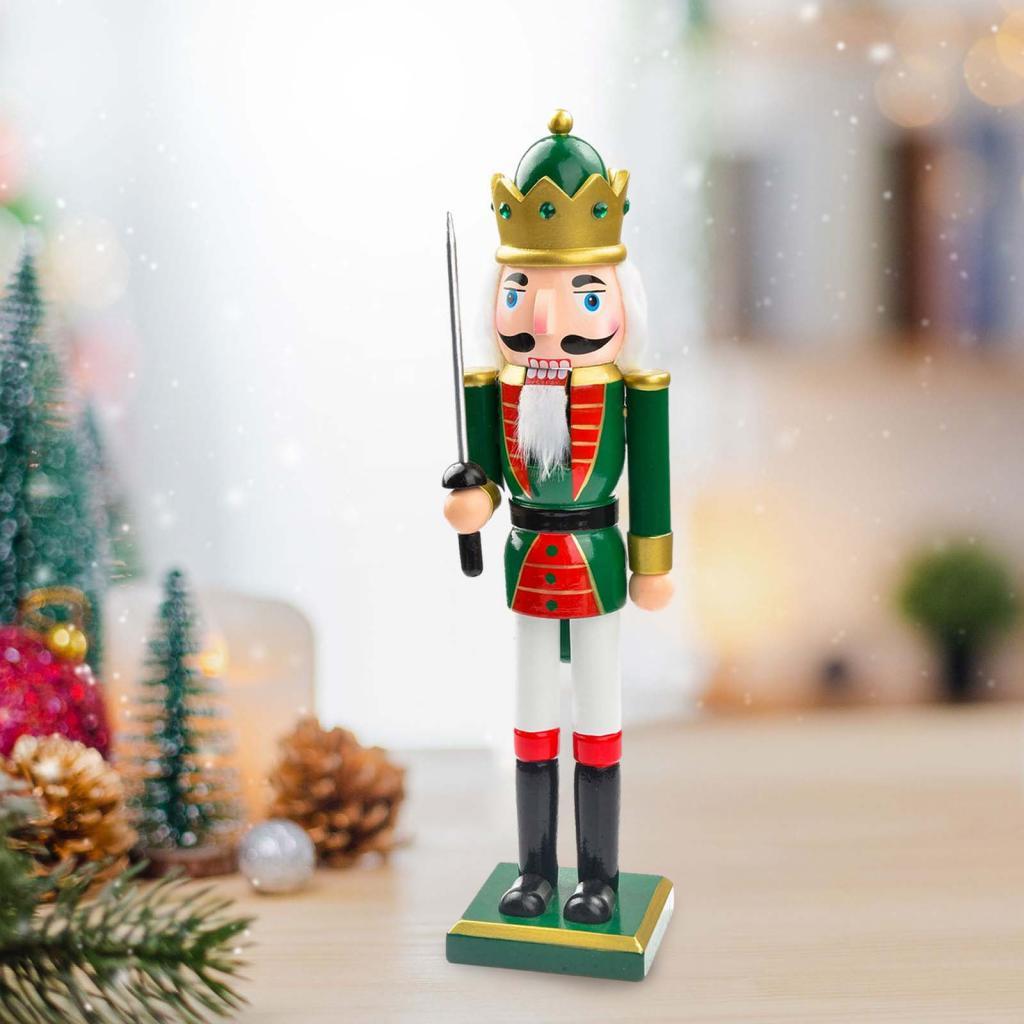 25cm 나무 크리스마스 호두까기 인형 집들이 파티 장 - Nutcracker Figurine 리뷰 및 가격