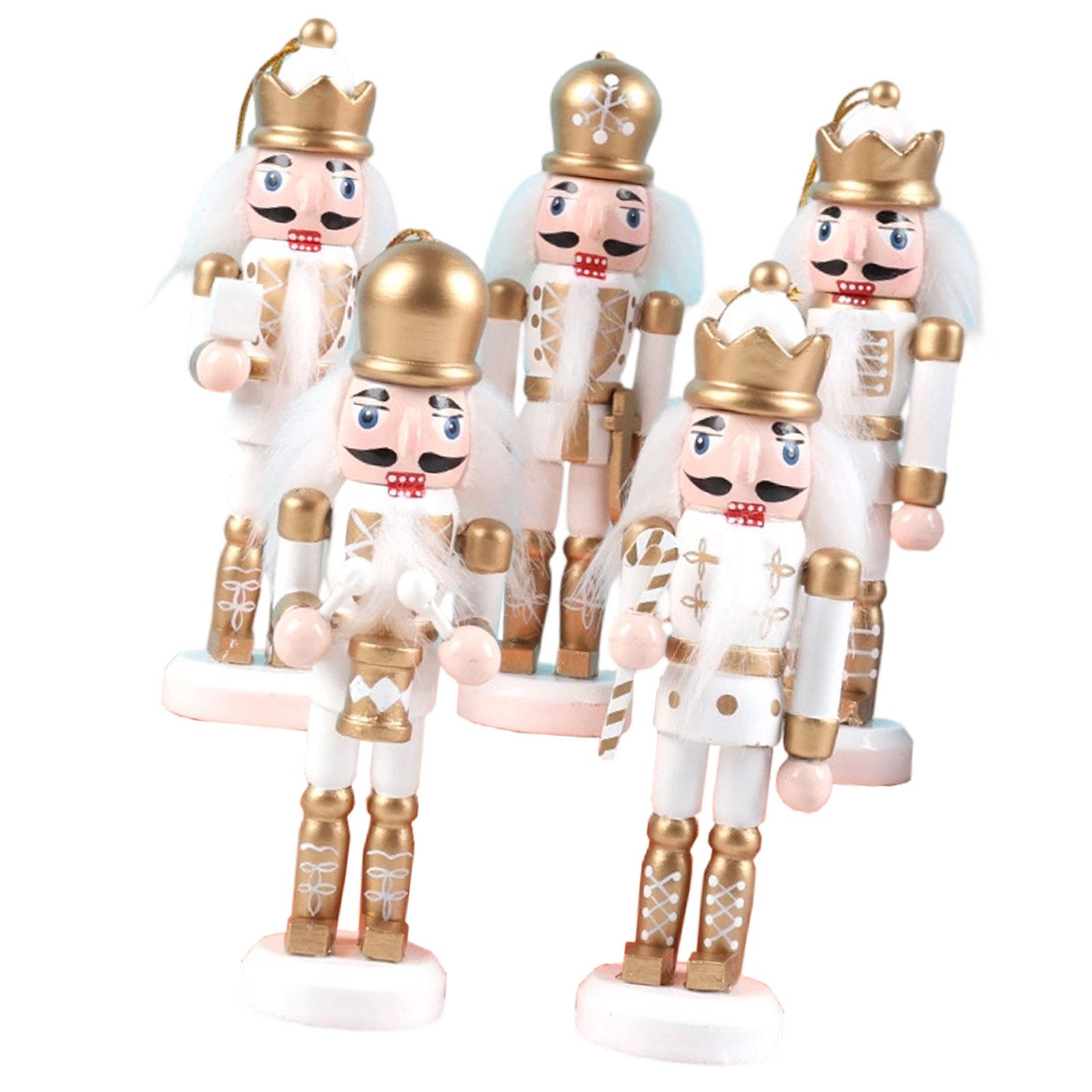크리스마스 호두까기 인형 장식품 5개 세트, 데스크탑  - Nutcracker Figurine 리뷰 및 가격