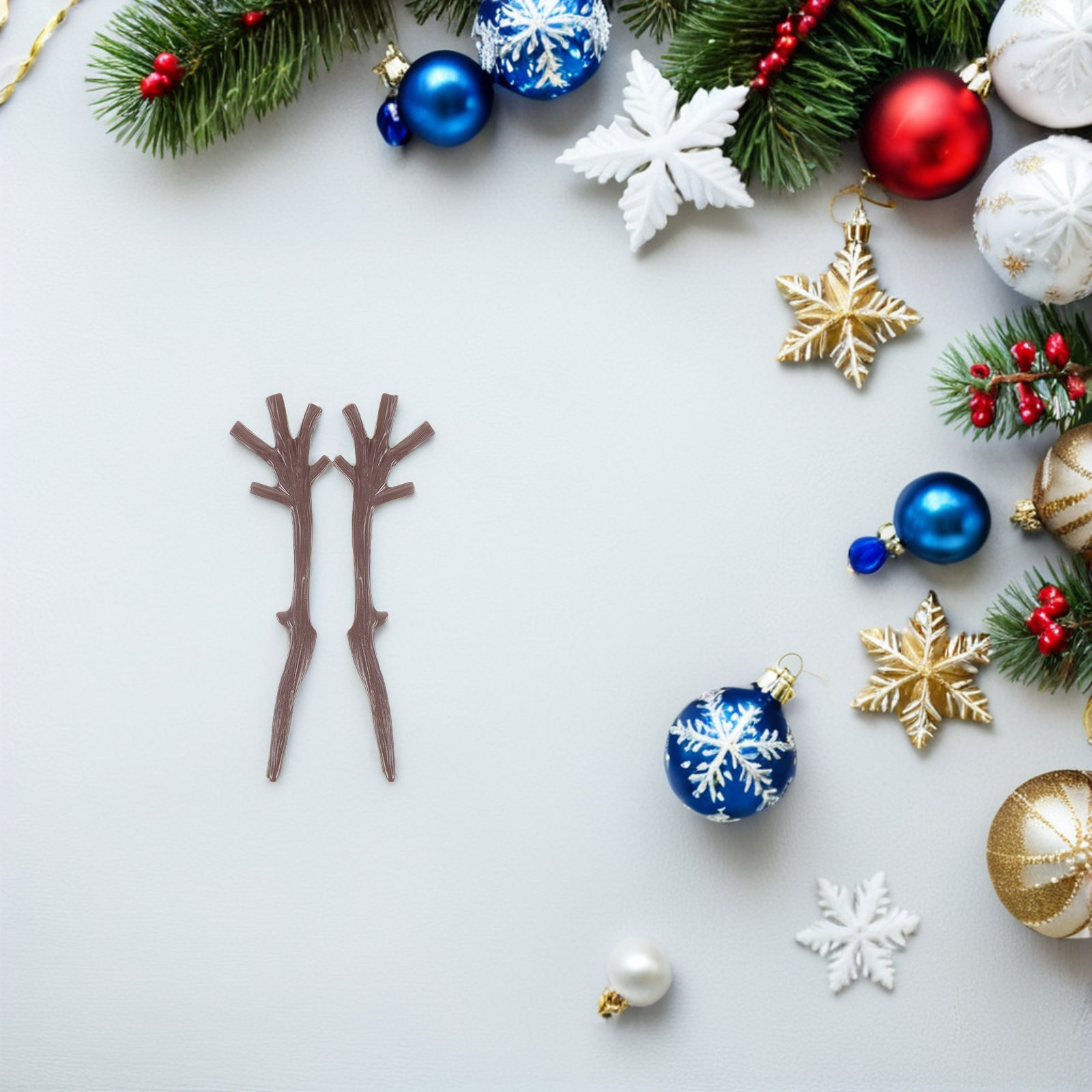200Pcs 크리스마스 인공 뿔 말린 나무 가지 플라스 - Christmas Tree Artificial 리뷰 및 가격